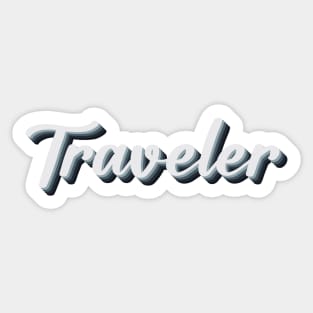 traveler Sticker